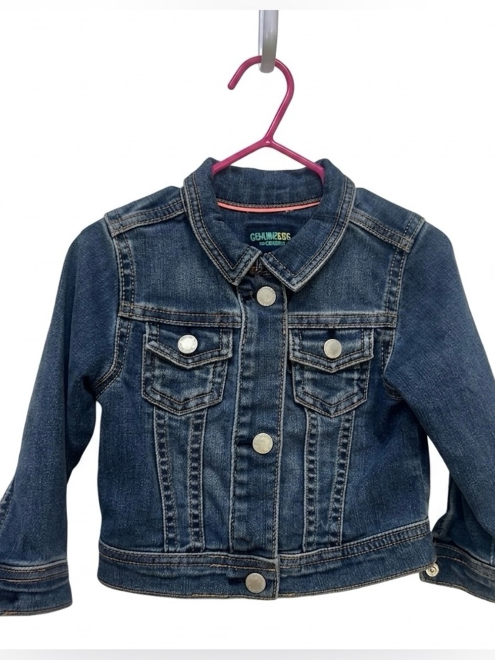 Girl’s Genuine Kids by Oshkosh Jean Jacket (Size 18 months)